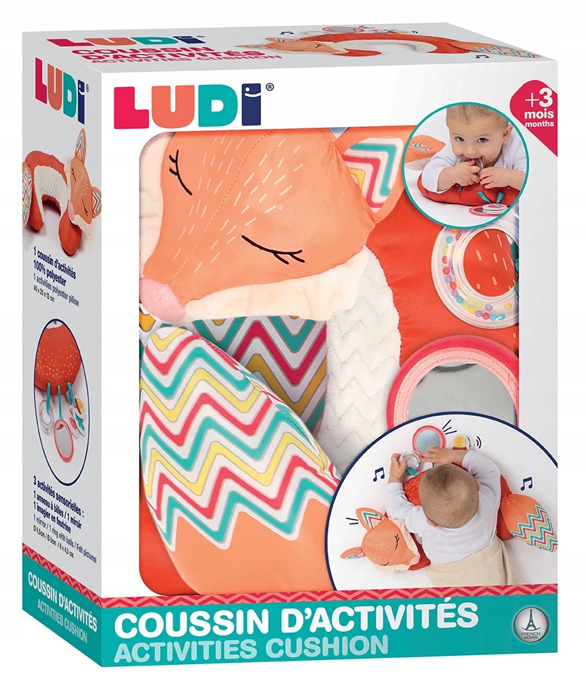 Ludi Kūdikių kilimėlis su atrama