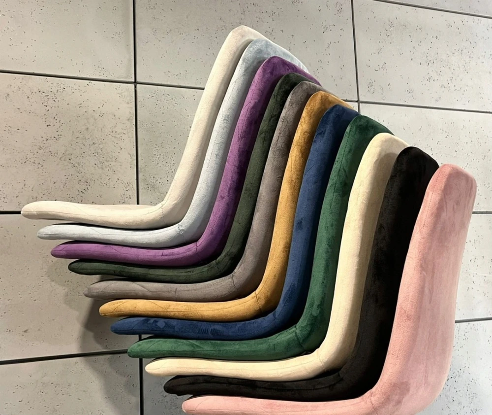 Lugano BORGO VELVET Žalias FOREST Sidabrinis minkšta kėdė