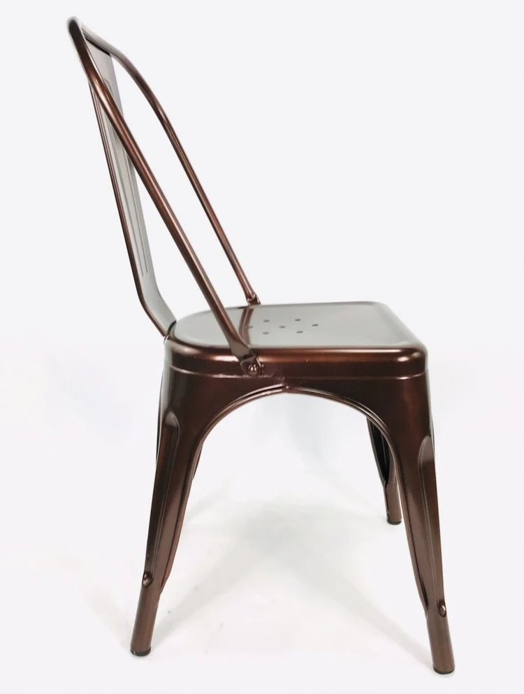 Lugano CORSICA COPPER TOLIX metalinė palėpės kėdė