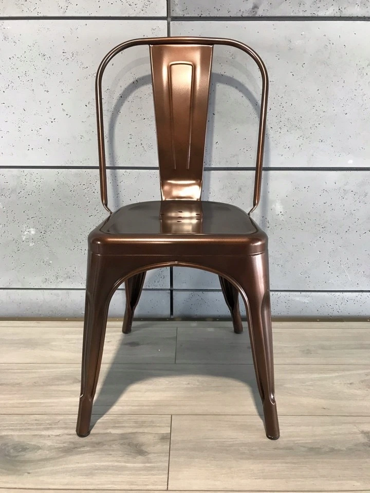 Lugano CORSICA COPPER TOLIX metalinė palėpės kėdė