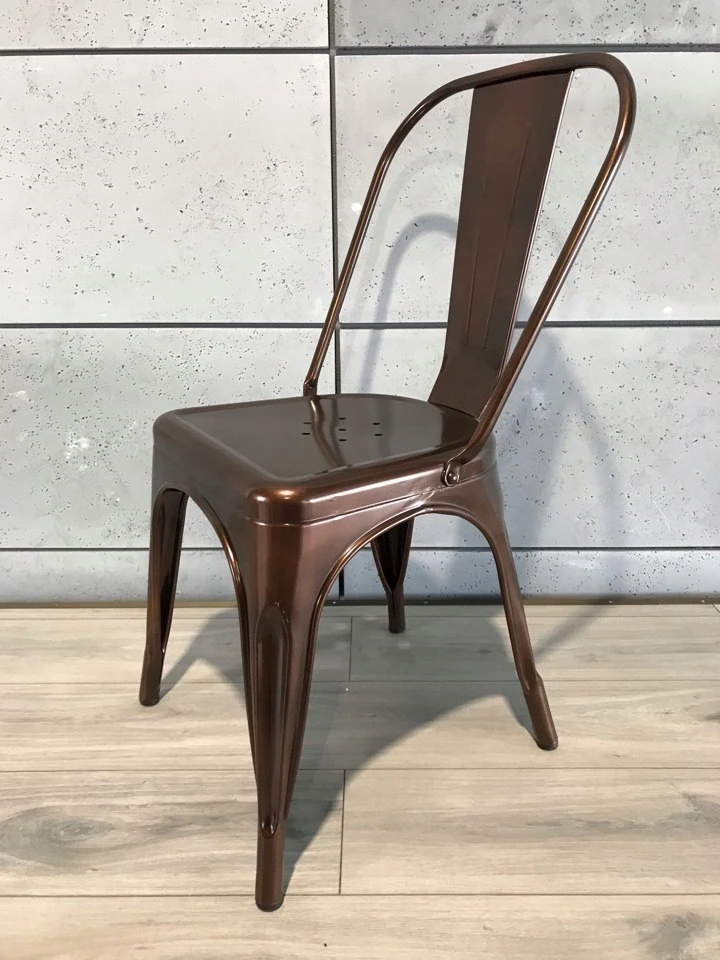Lugano CORSICA COPPER TOLIX metalinė palėpės kėdė