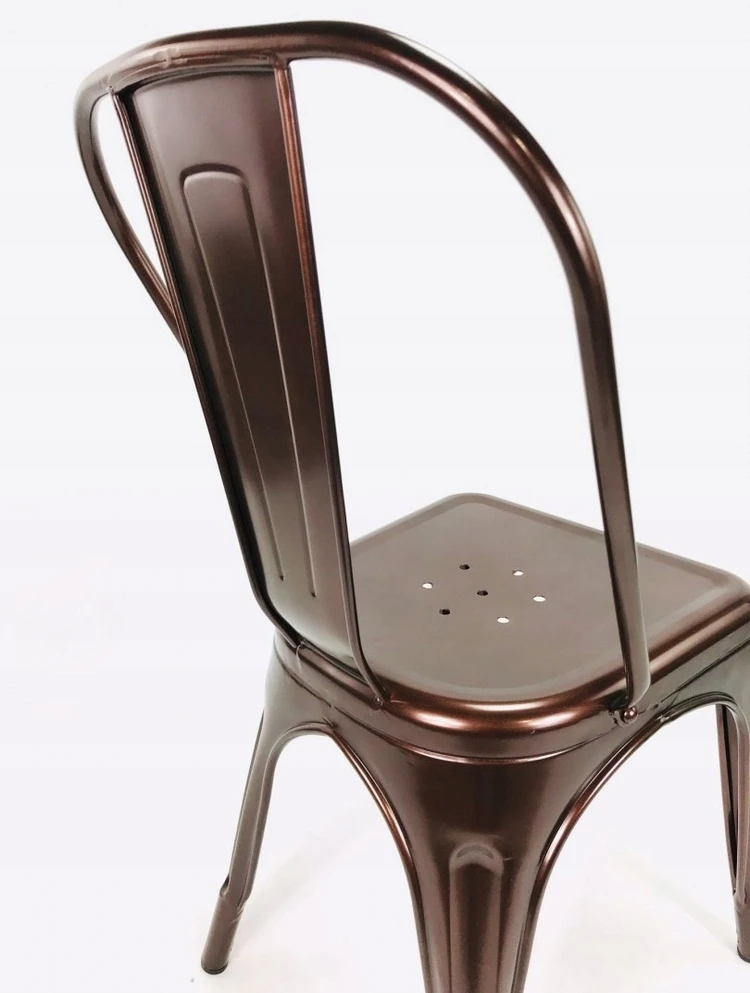 Lugano CORSICA COPPER TOLIX metalinė palėpės kėdė