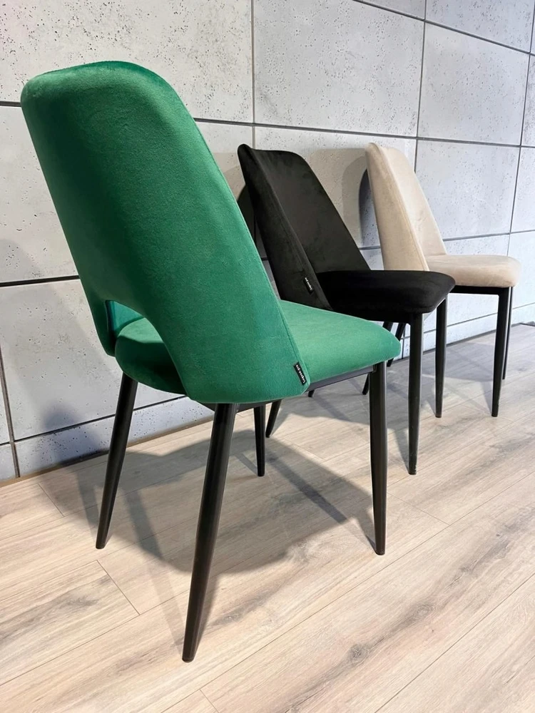 Lugano GOTI Žalias VELVET minkšta kėdė