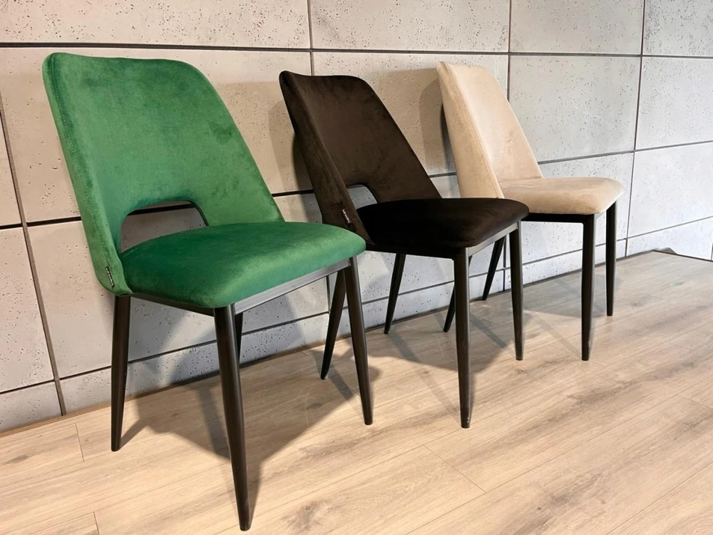 Lugano GOTI Žalias VELVET minkšta kėdė