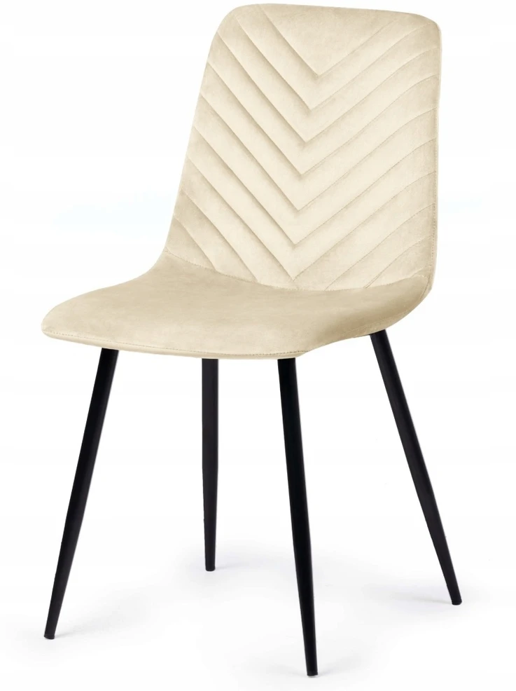 Lugano TRIO VELVET BEIGE minkšta kėdė