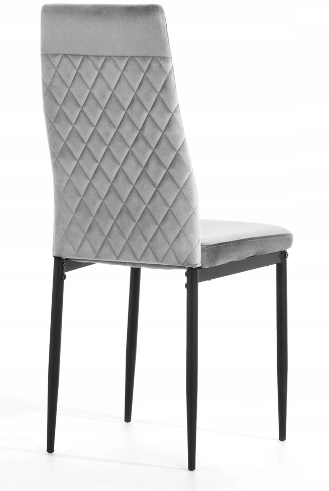 Lugano Valva Caro Velvet pilkas stalas, modernus, patogus