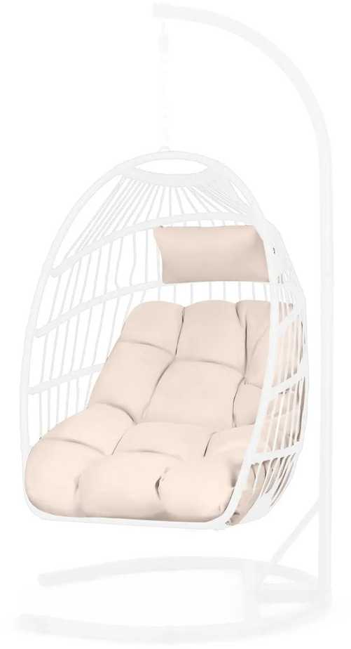 Luisiana Sofotel ekru spalvos pakabinamos kėdės pagalvėlė