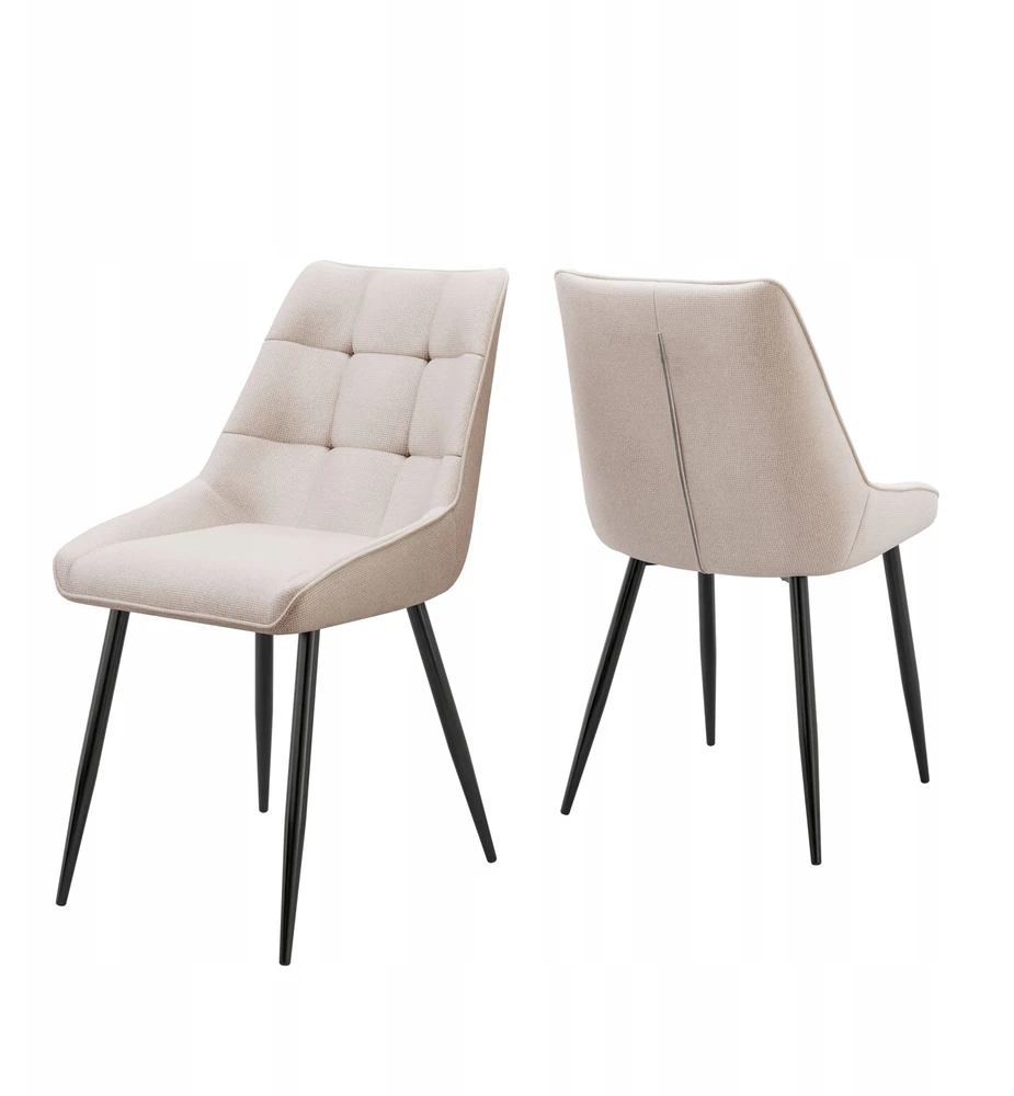 Lukmebel ESME BEIGE minkšta kėdė