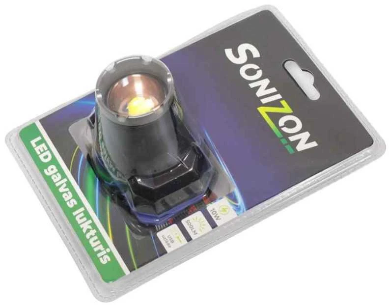 Sonizon Lukturi ant galvos Liekams LED 10W 500lm