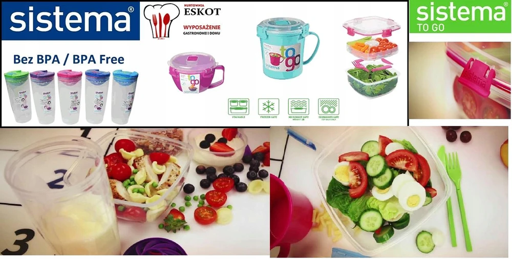 Lunch konteineris Bento Cube 1,25l SISTEMA bez BPA violetinė