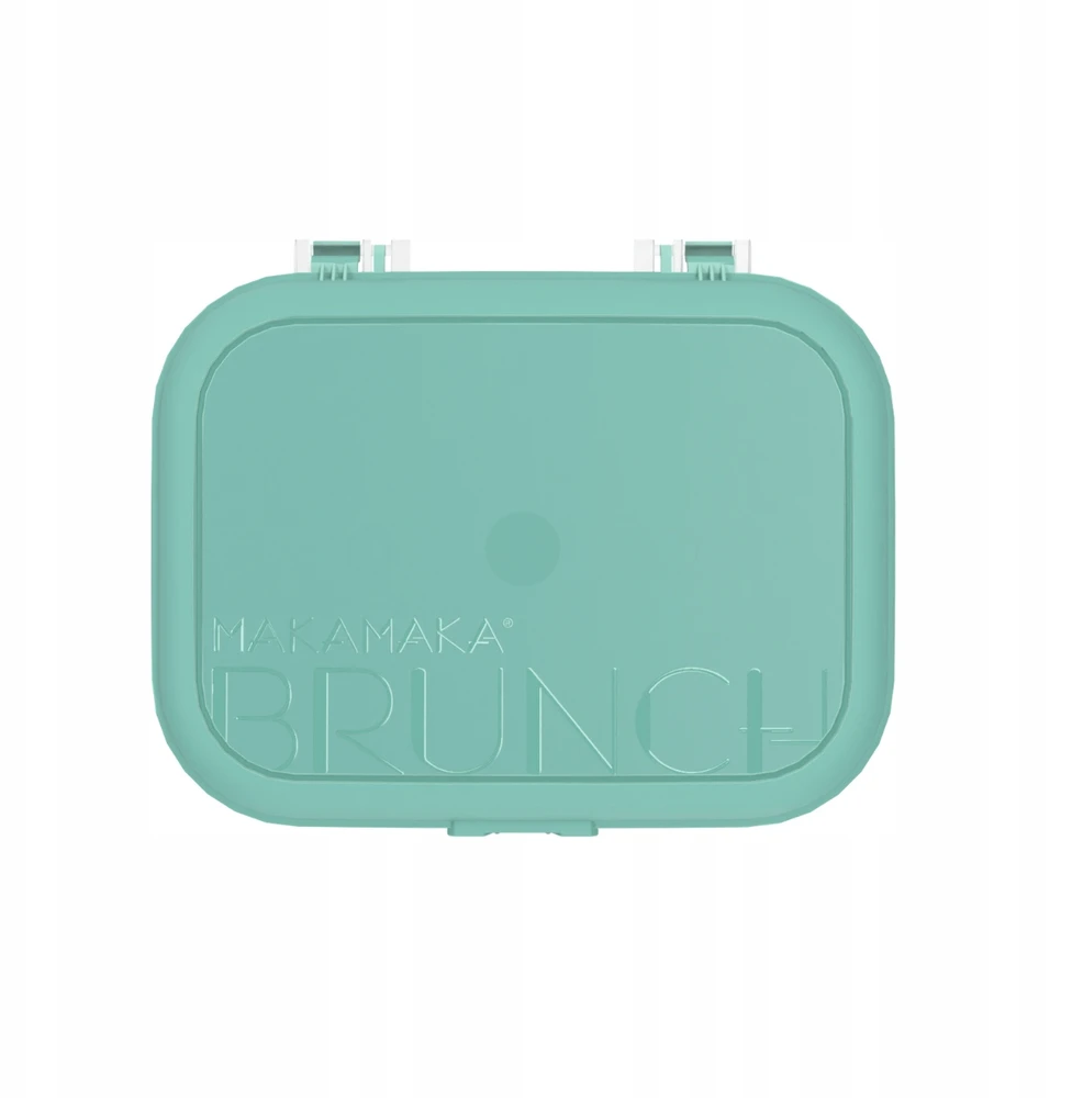 LunchBOX MyBrunch City 1220ml + MySnack 400ml MAKAMAKA žalia