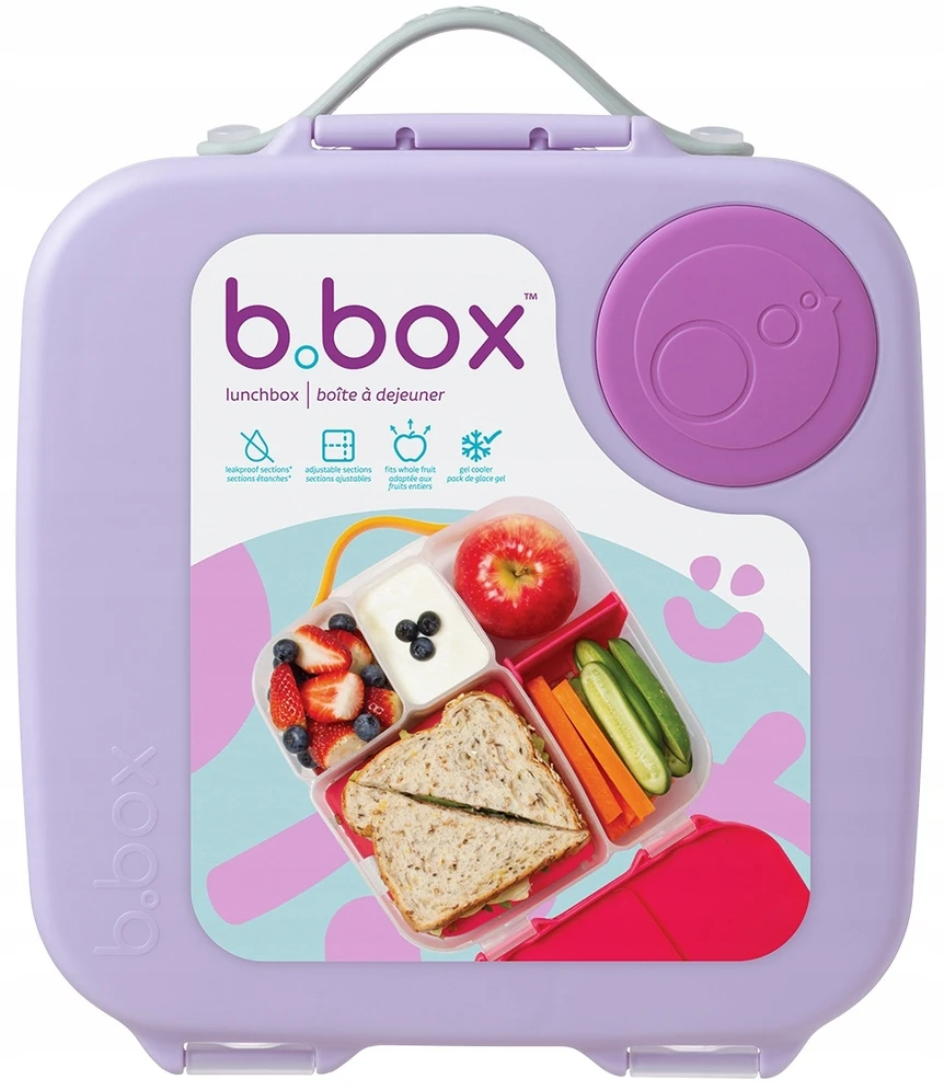 LUNCHBOX POJEMNIK NA ŚNIADANIE DO SZKOŁY DLA DZIECKA B.BOX