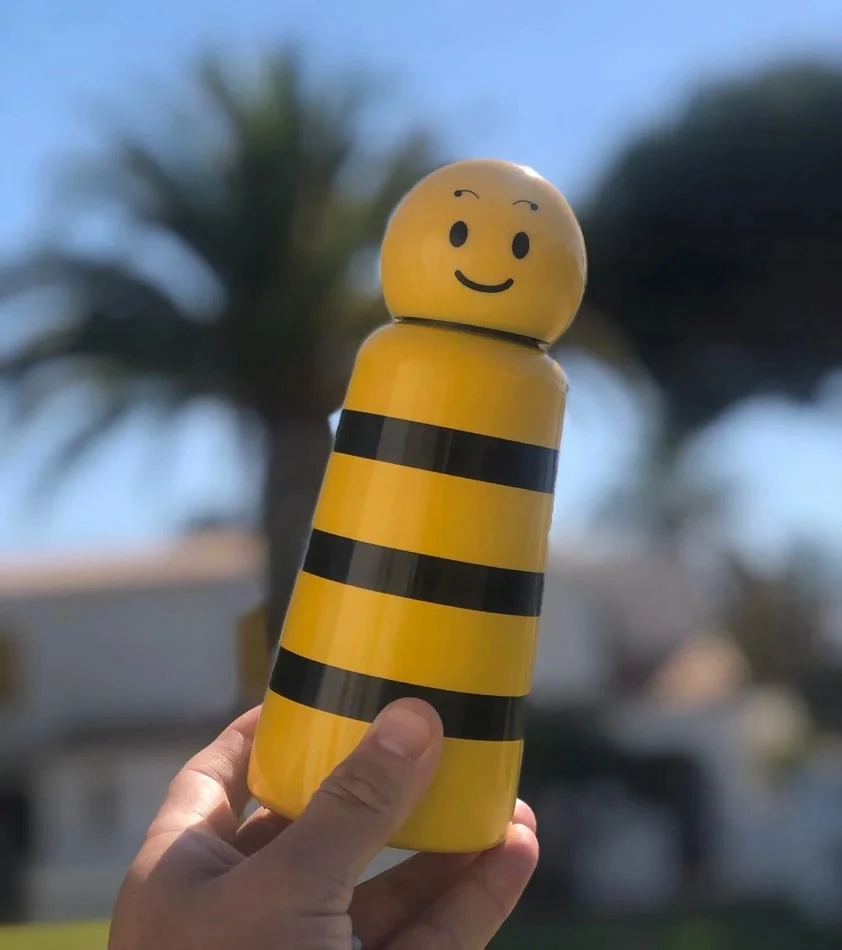 Lund London Bee Termosinė Gėrimams, 0.3 L, Geltona