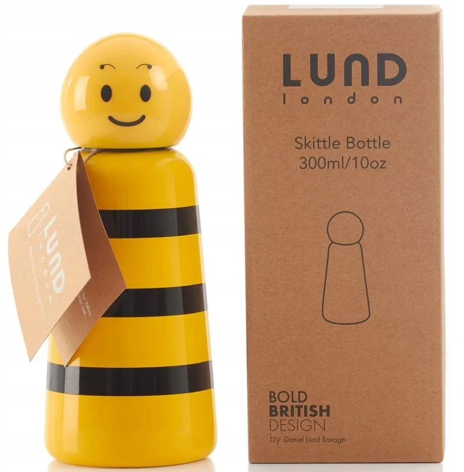 Lund London Bee Termosinė Gėrimams, 0.3 L, Geltona