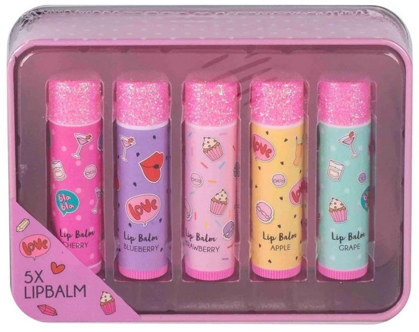 Lūpų balzamų rinkinys Create it 84528A, 5 vnt