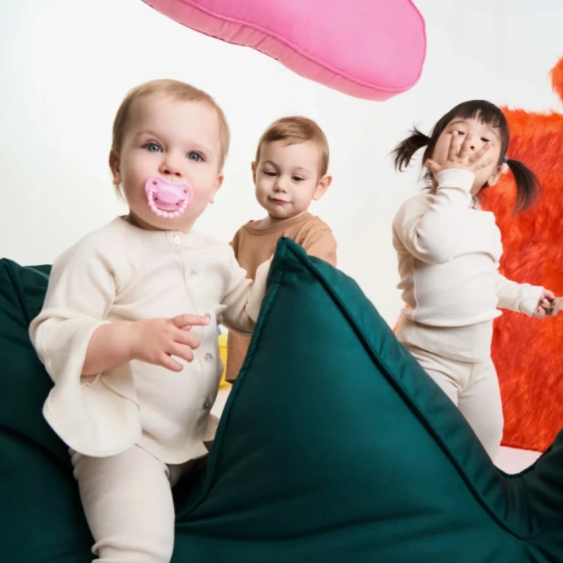 Nuk Luu Kids LUU Silikono padėties nustatymo ortodontinis čiulptukas 0-3 m