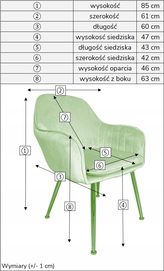 Lux Dom Furniture KĖDĖ SU PAGALVE VALGOMUI SVETAINEI Veliūras, NAVY MĖLYNA, AUKSINĖS KOJOS