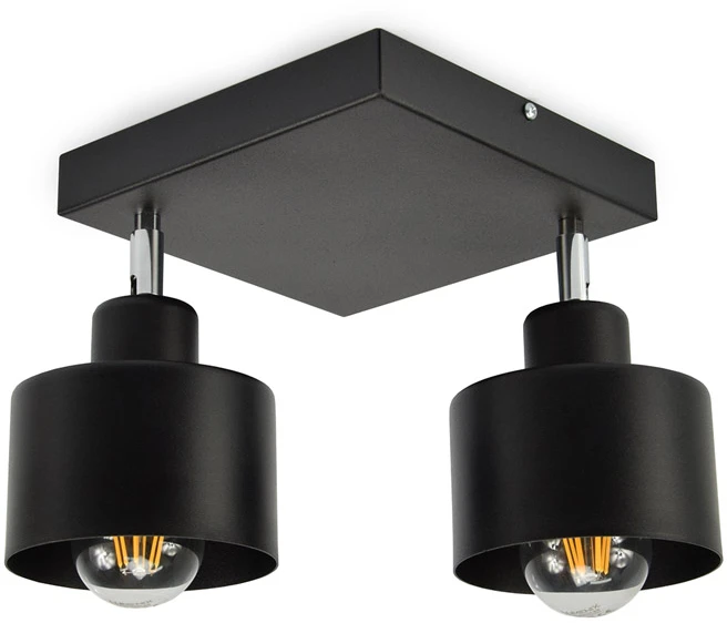 Lubinis šviestuvas Luxolar LAMPA SUFITOWA PLAFON ŻYRANDOL LOFT EDISON LED