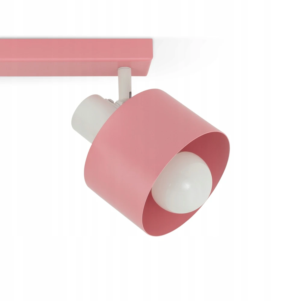 Luxolar Lampa sufitowa rožinė oświetlenie żyrandol dla dziewczynki ruchoma E27