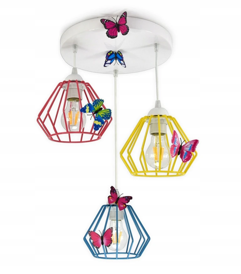 Luxolar Lampa sufitowa żyrandol dziecięcy plafon LED 724E3