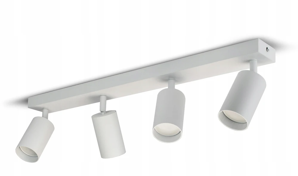 Luxolar Lubinė lempa Šviestuvas Plafon Vamzdžiai Metalinis SPOT BG4 LED 4xGU10 Baltas