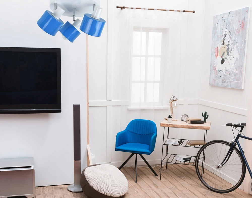 Luxolar Lubos šviestuvas Artlux E27 - mėlynos spalvos, vaikų kambariui