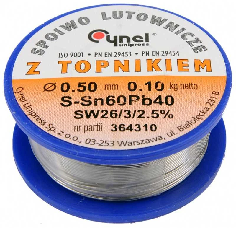 Vorel Toya Sa Poland Lydmetalio viela Ø 2,00mm. 100g su fliusu (76818)