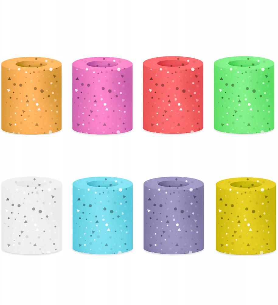 Lyginimo karoliukai 10mm Glitter 1500vnt Maxi Junior La Manuli