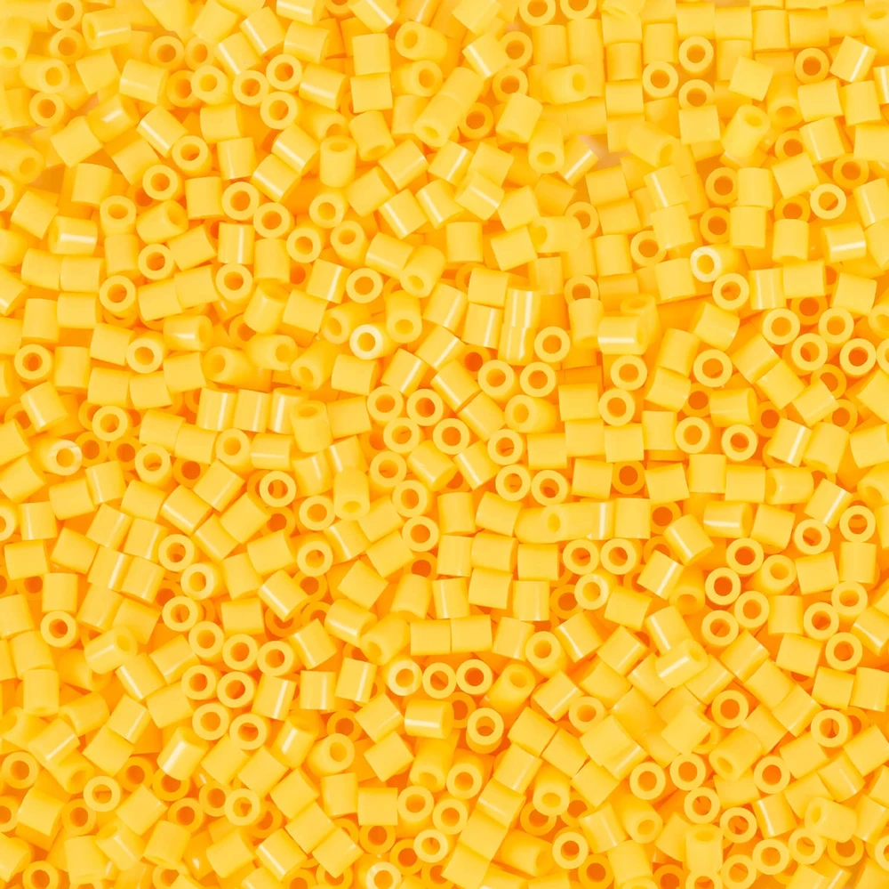 Lyginimo karoliukai GELTONI 1500 vnt Benny Beads Dydis Midi 5mm