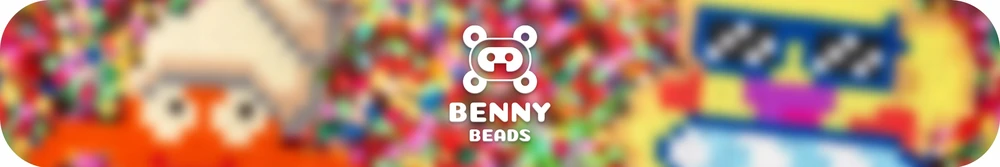Lyginimo karoliukai Juodas 1500 vnt Benny Beads Dydis Midi 5mm