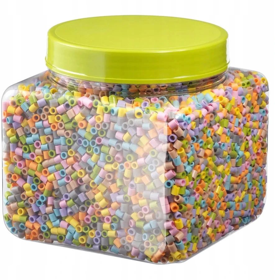 Lyginimo karoliukai lyginimo mašina 13 000 vnt IKEA PYSSLA 0,6kg pastelė