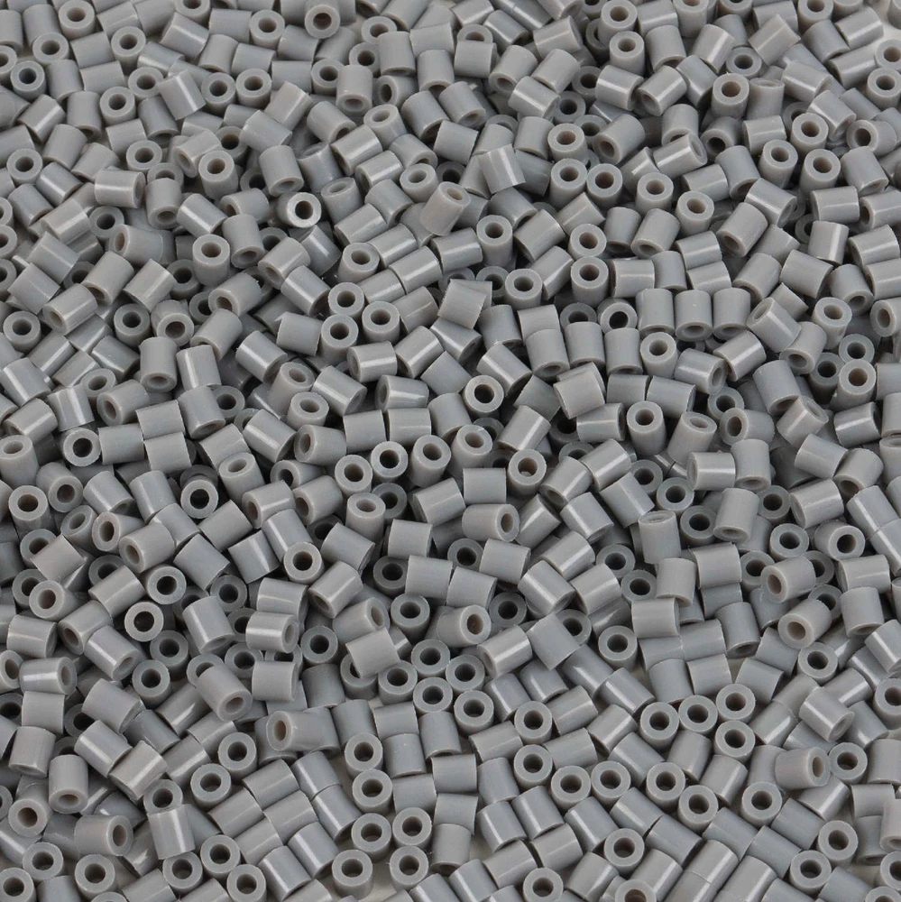 Lyginimo karoliukai Pilkas 2000 karoliukai 5mm La Manuli atsarginis rinkinys