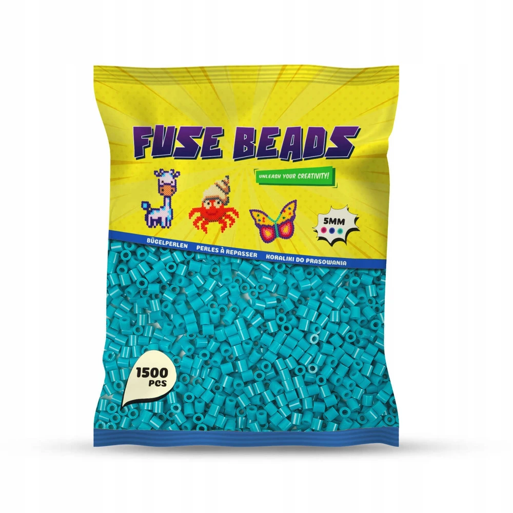 Lyginimo karoliukai TURQUOISE 1500 vnt Benny Beads Dydis Midi 5mm