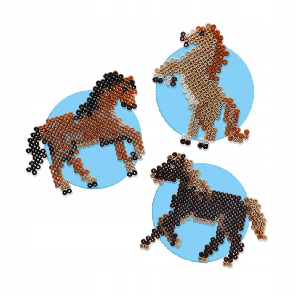 Lyginimo karoliukai WILD HORSES lyginimo lygintuvai SES Creative 06222 5+