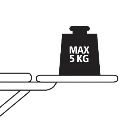Brabantia lyginimo lenta B, 124x38cm, SSIR - Raminanti jūra