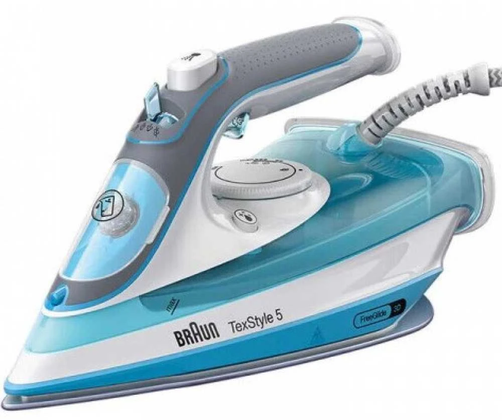 Braun TexStyle 3 Garų lygintuvas SI 3053 Mėlyna Keraminis padas Mėlyna 2400 W