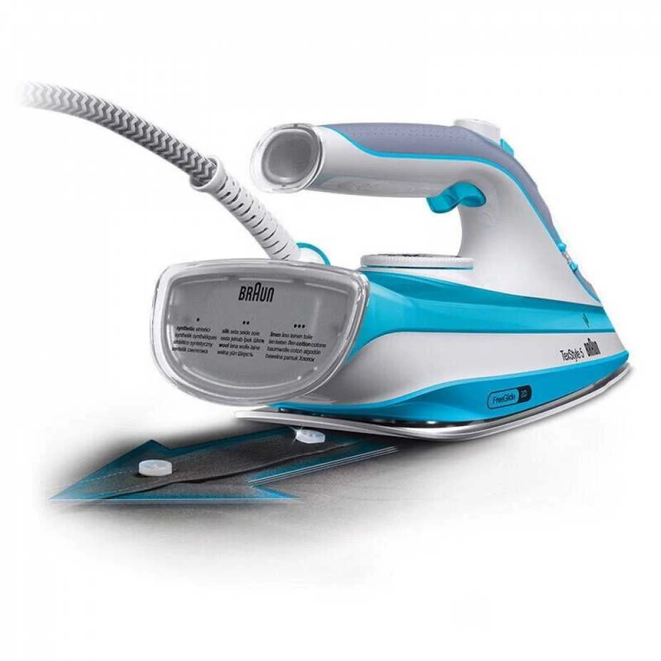 BRAUN TexStyle 5 Garų lygintuvas SI 5017 BL, 2700W, Mėlyna