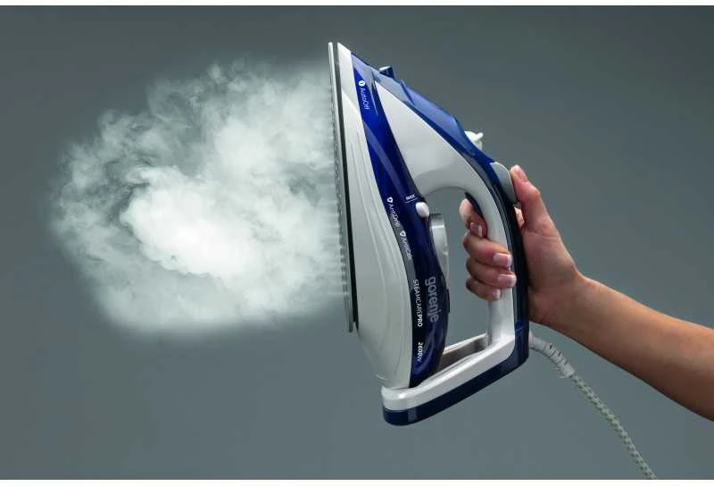 Gorenje | Garų lygintuvas | SIH2600BLC | Garų lygintuvas | 2600 W | Vanduo tank capacity 350 ml | Continuous steam 30 g/min | Steam boost performance 95 g/min | Mėlyna/Baltas