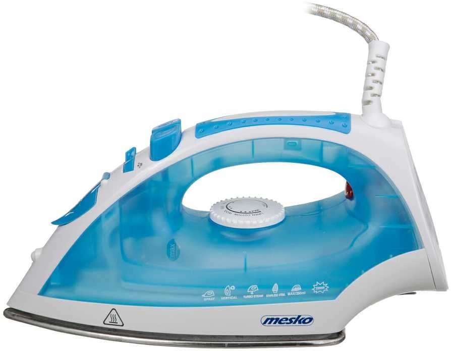 Lygintuvas | Mesko | MS 5023 | With cord | 2200 W | Mėlyna/Baltas