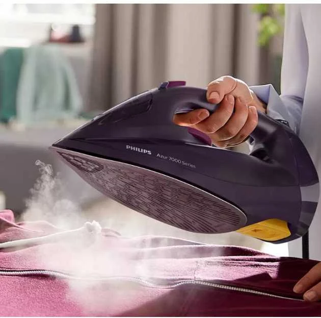 Garų lygintuvas Philips 7000 Serija HV, DST7061/30, tamsios spindinčios violetinės spalvos