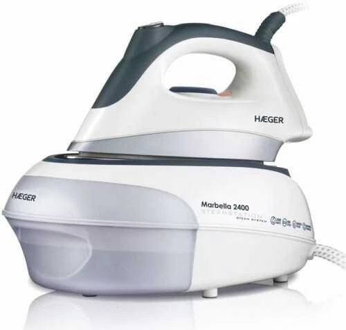 Lygintuvas su garų generatoriumi SS-24S005A Haeger 2400W/0.9L/80g/min baltas