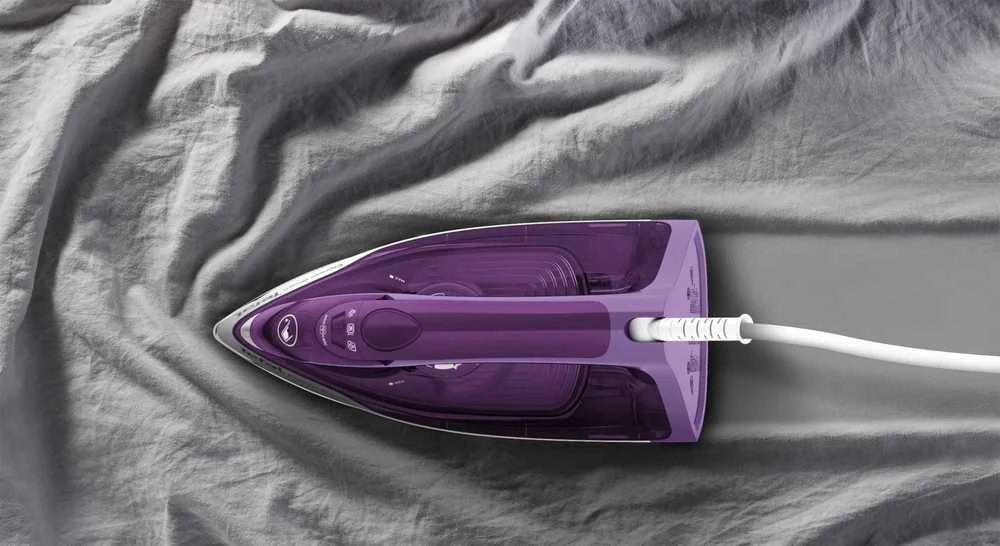 TEFAL FV2836E0 | Garų lygintuvas | 2400 W | Vanduo tank capacity 270 ml | Continuous steam 35 g/min | Steam boost performance 165 g/min | Violetinė/Baltas