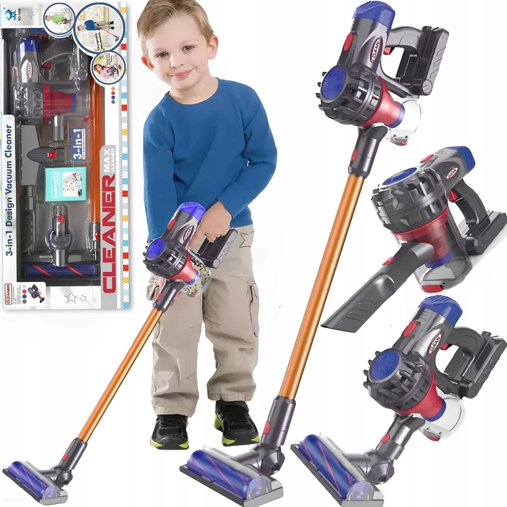 M Imp BEVIELIS VERTIKALUS VAKUUMINIS VAKUUMAS VAIKAMS SU GARSO SIurbimo FUNKCIJA 4 viename