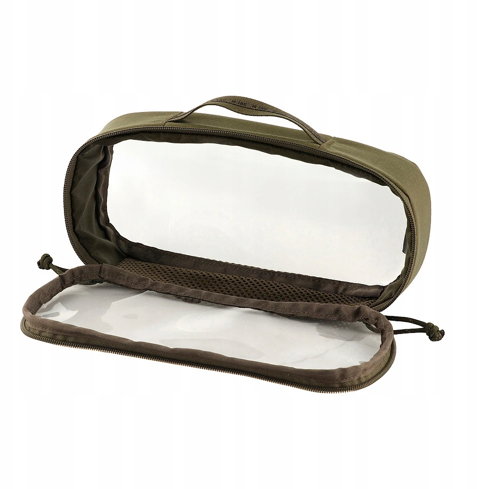 M-tac Elite kelioninis organizatorius, permatomas, Medium, Ranger Žalias