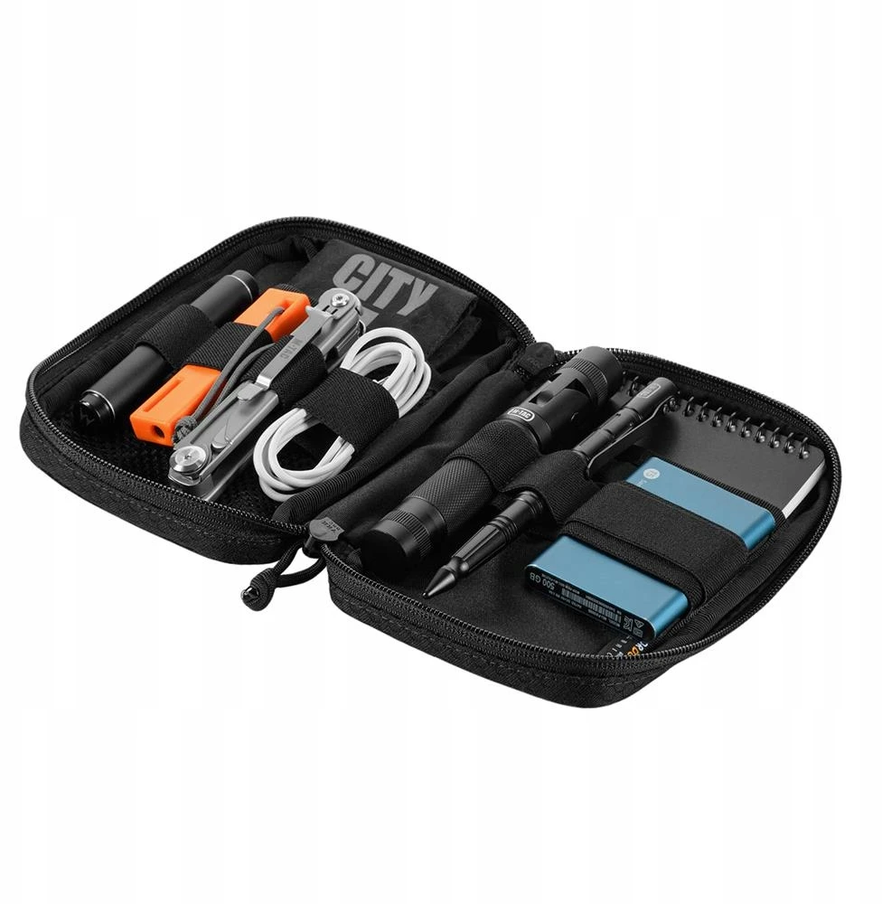 M-Tac HEX Elite Juodas Tactical Pouch Organizer