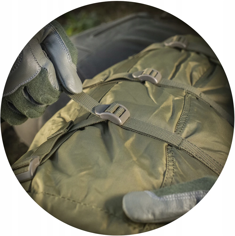 M-Tac kompresinis maišas nailoninis dangtelis Bivouac Camp Camping EDC Survival M