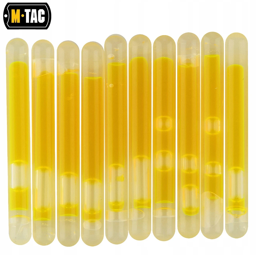 M-Tac Light Sticks 4.5х40mm Šviečiančios lazdelės, 10vnt.