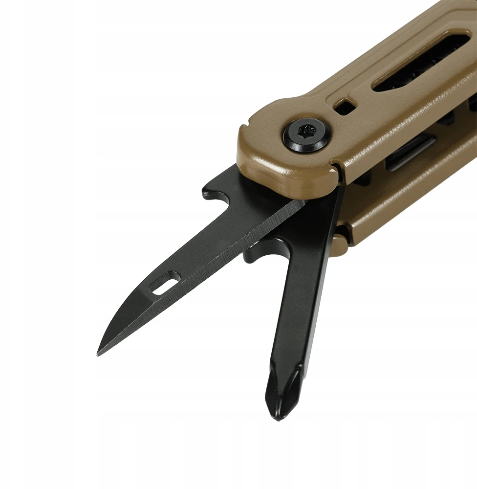 Daugiafunkcis įrankis M-TAC Multitool Type 13 17-in-1, rudas / juodas
