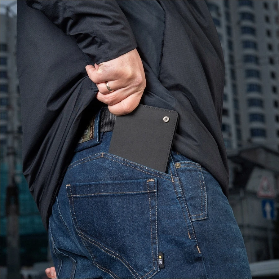 M-Tac Slim Elite piniginė juoda