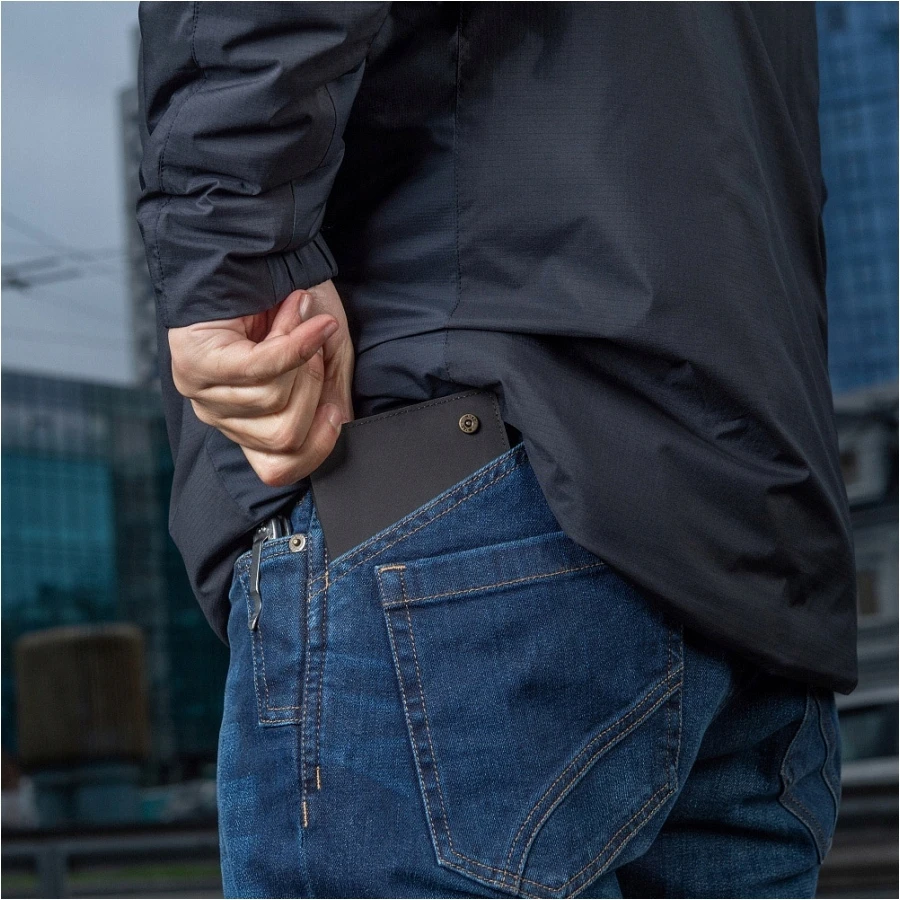 M-Tac Slim Elite piniginė juoda